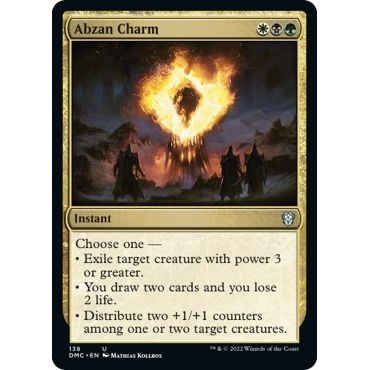 Image for Abzan Charm (138) (DMC) - Magic: The Gathering