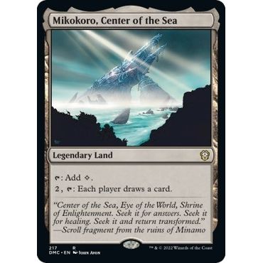 Image for Mikokoro, Center of the Sea (217) (DMC) - Magic: The Gathering