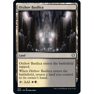 Image for Orzhov Basilica (224) (DMC) - Magic: The Gathering