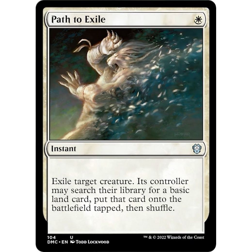 Image for Path to Exile (104) (DMC) - Magic: The Gathering