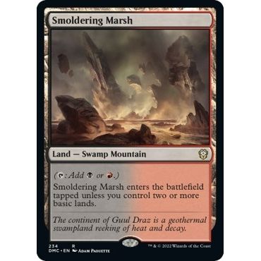 Image for Smoldering Marsh (234) (DMC) - Magic: The Gathering