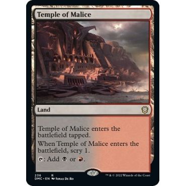 Image for Temple of Malice (236) (DMC) - Magic: The Gathering