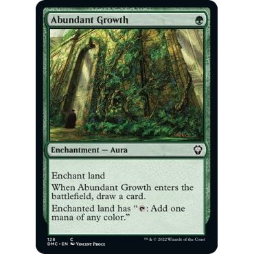 Image for Abundant Growth (128) (DMC) - Magic: The Gathering