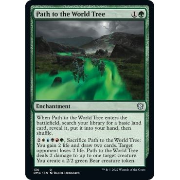 Image for Path to the World Tree (136) (DMC) - Magic: The Gathering