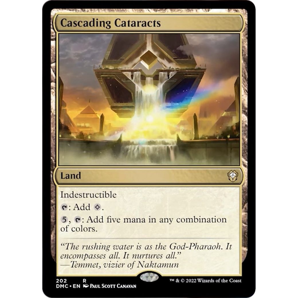 Image for Cascading Cataracts (202) (DMC) - Magic: The Gathering
