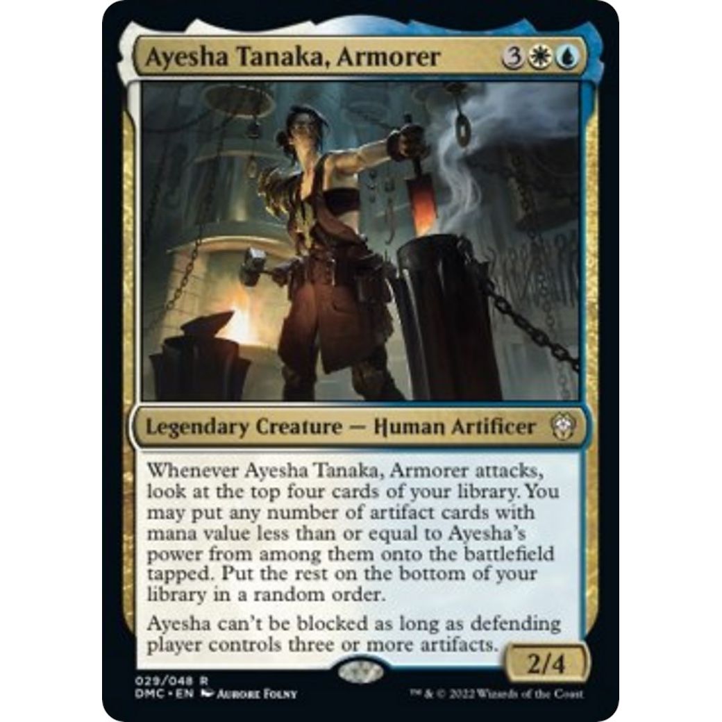 Image for Ayesha Tanaka, Armorer (29) (DMC) - Magic: The Gathering