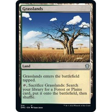 Image for Grasslands (214) (DMC) - Magic: The Gathering