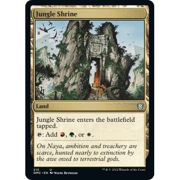 Image for Jungle Shrine (215) (DMC) - Magic: The Gathering