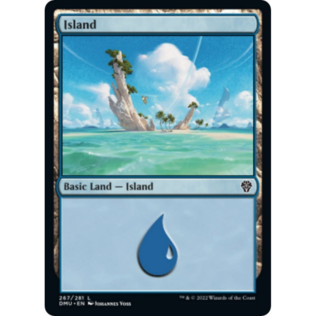 Image for Island (267) (267) (DMU) - Magic: The Gathering