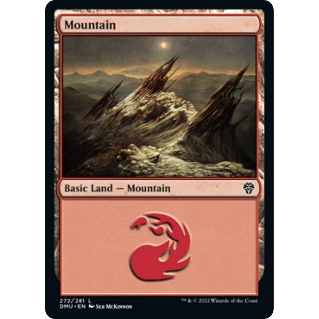 Image for Mountain (272) (272) (DMU) - Magic: The Gathering