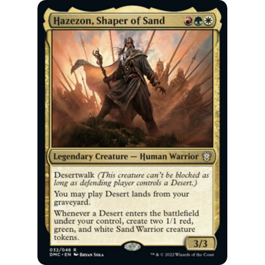 Image for Hazezon, Shaper of Sand (32) (DMC) - Magic: The Gathering