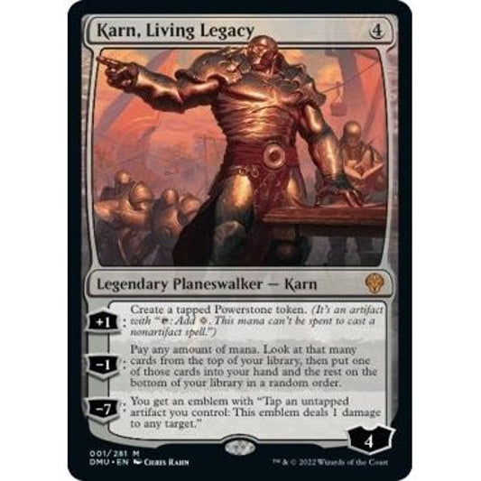 Image for Karn, Living Legacy (1) (DMU) - Magic: The Gathering
