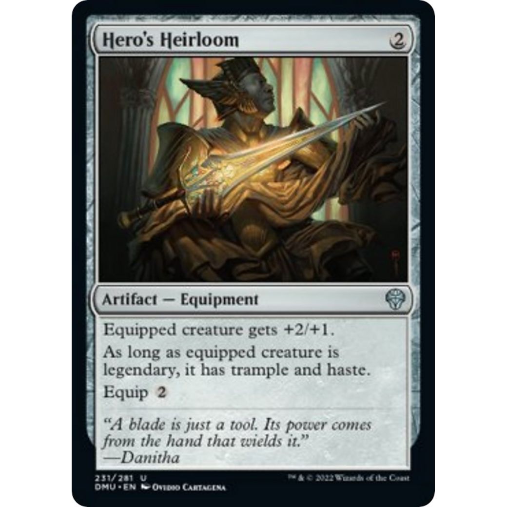 Image for Hero's Heirloom (231) (DMU) - Magic: The Gathering
