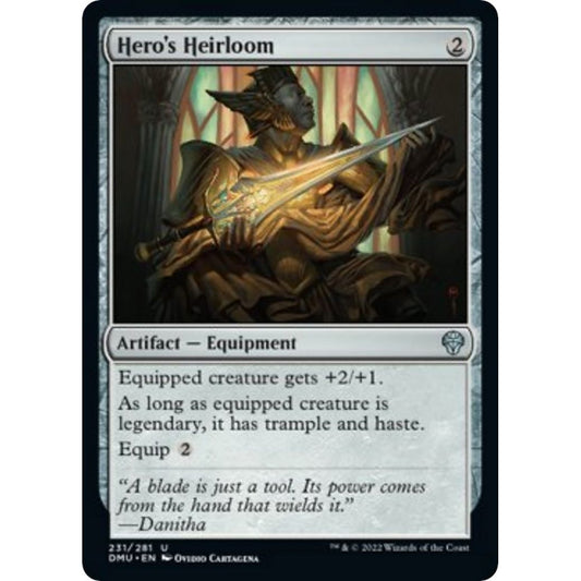 Image for Hero's Heirloom (231) (DMU) - Magic: The Gathering