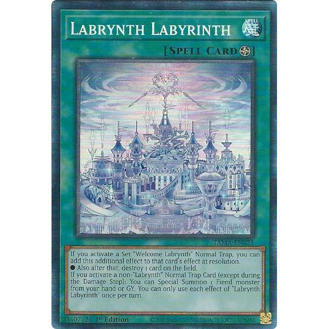 Image for Labrynth Labyrinth (CR) (TAMA-EN021) (TAMA) - YuGiOh