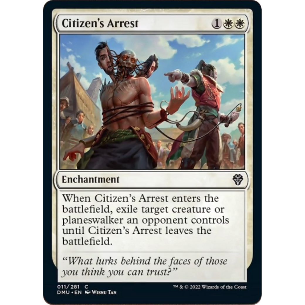 Image for Citizen's Arrest (11) (DMU) - Magic: The Gathering