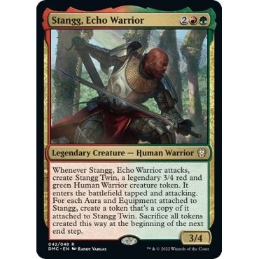 Image for Stangg, Echo Warrior (42) (DMC) - Magic: The Gathering