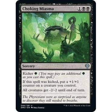 Image for Choking Miasma (86) (DMU) - Magic: The Gathering