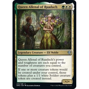 Image for Queen Allenal of Ruadach (210) (DMU) - Magic: The Gathering