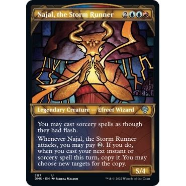 Image for Najal, the Storm Runner (Showcase) (307) (DMU) - Magic: The Gathering