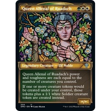 Image for Queen Allenal of Ruadach (Showcase) (309) (DMU) - Magic: The Gathering