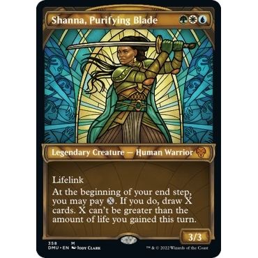 Image for Shanna, Purifying Blade (Textured Foil) (358) (DMU) - Magic: The Gathering