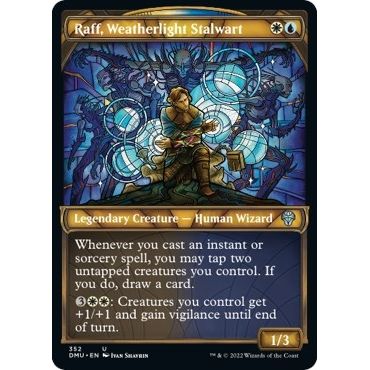 Image for Raff, Weatherlight Stalwart (Textured Foil) (352) (DMU) - Magic: The Gathering
