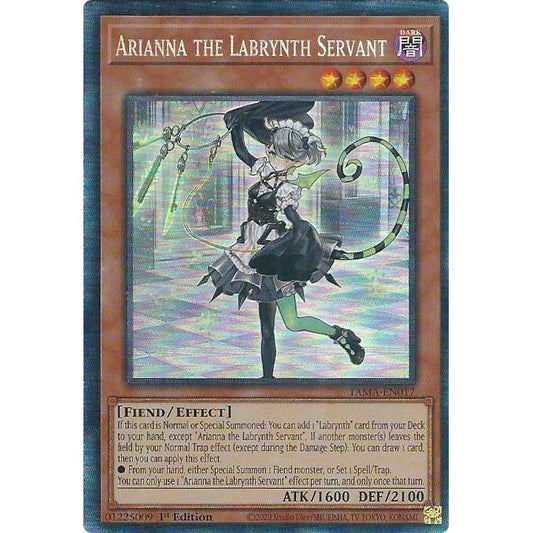 Image for Arianna the Labrynth Servant (CR) (TAMA-EN017) (TAMA) - YuGiOh