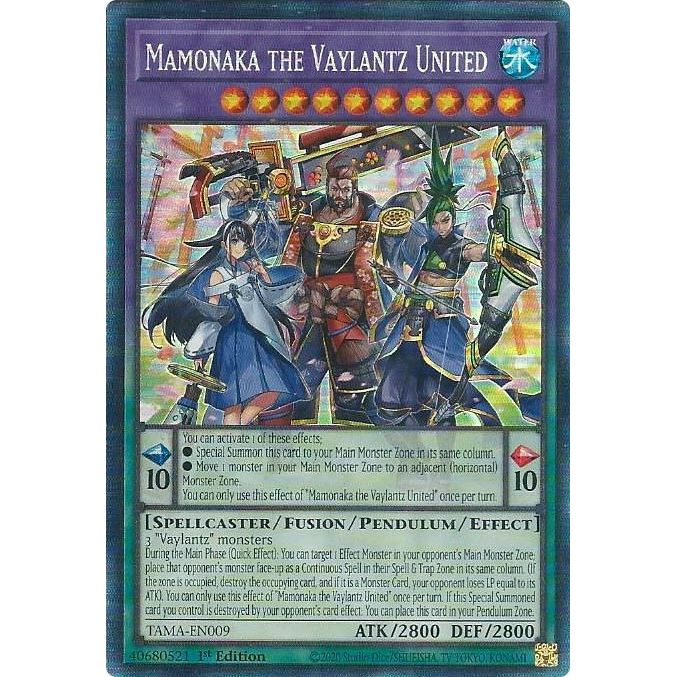 Image for Mamonaka the Vaylantz United (CR) (TAMA-EN009) (TAMA) - YuGiOh
