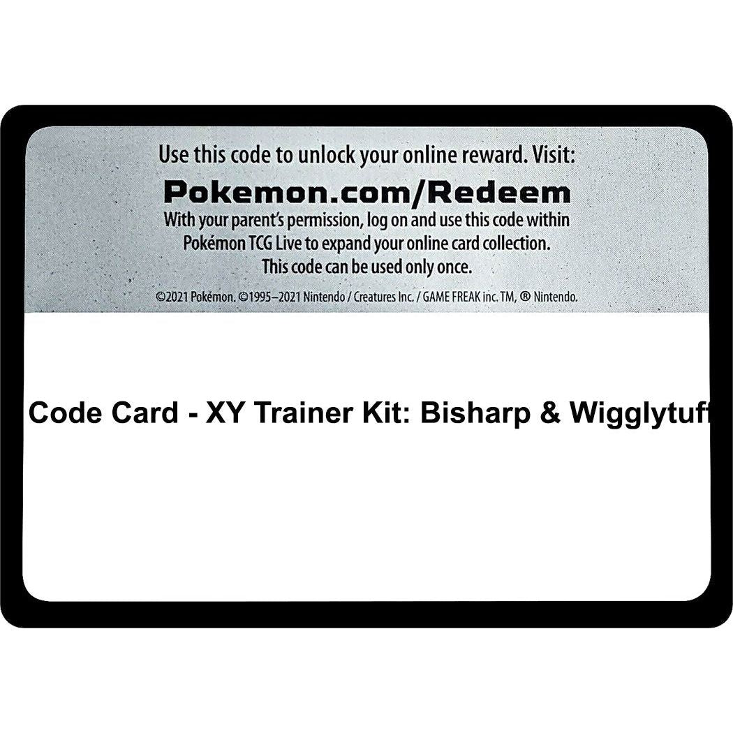 Image for Code Card - XY Trainer Kit: Bisharp & Wigglytuff (PR) - Pokemon