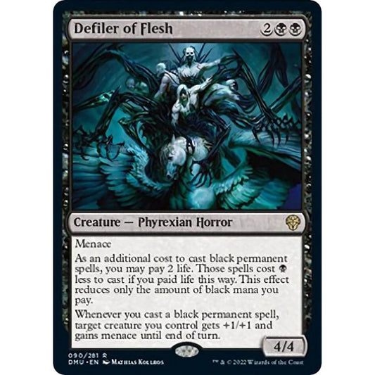 Image for Defiler of Flesh (90) (DMU) - Magic: The Gathering