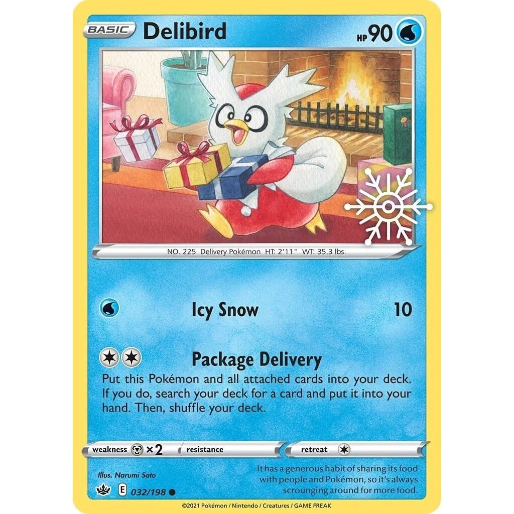 Image for Delibird - 032/198 (Holiday Calendar) (032/198) (MCAP) - Pokemon
