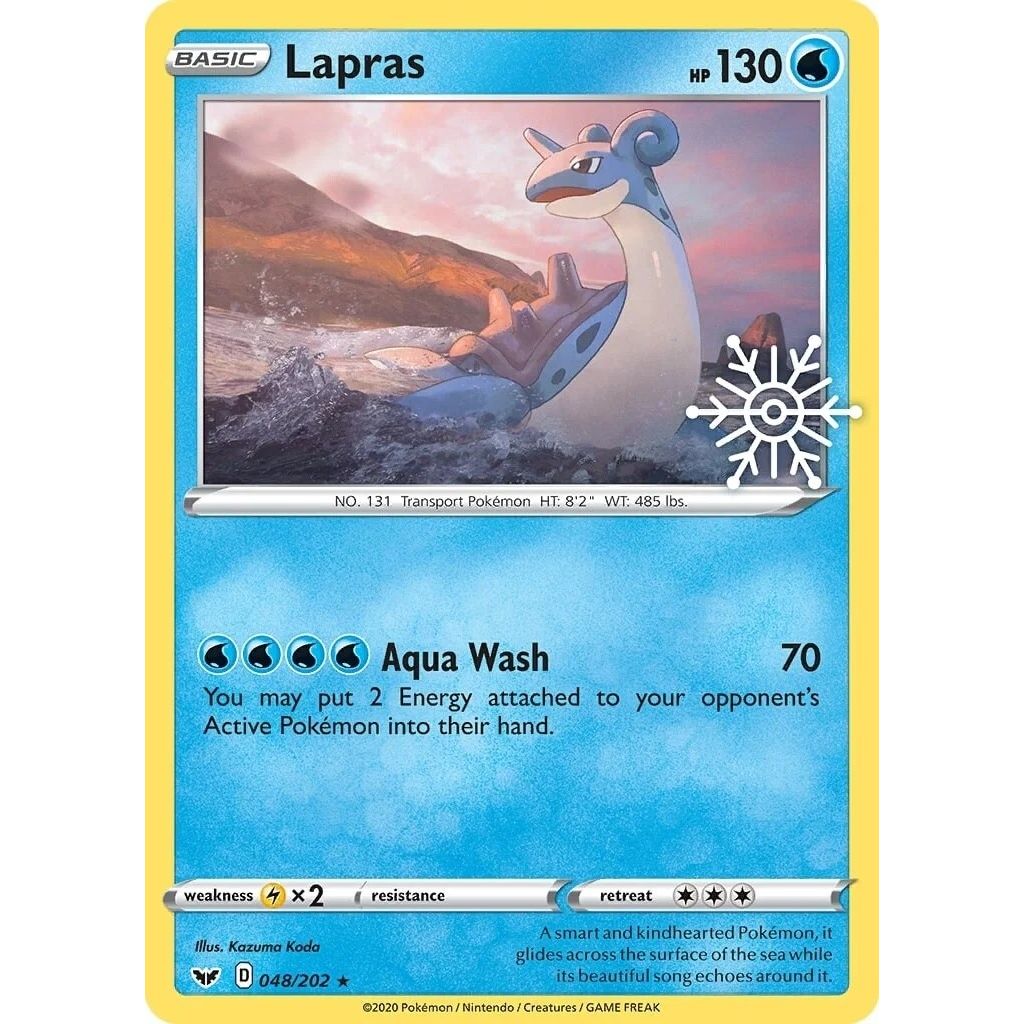 Image for Lapras - 048/202 (Holiday Calendar) (048/202) (MCAP) - Pokemon