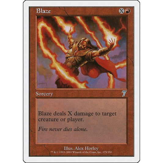 Image for Blaze (175) (7ED) - Magic: The Gathering