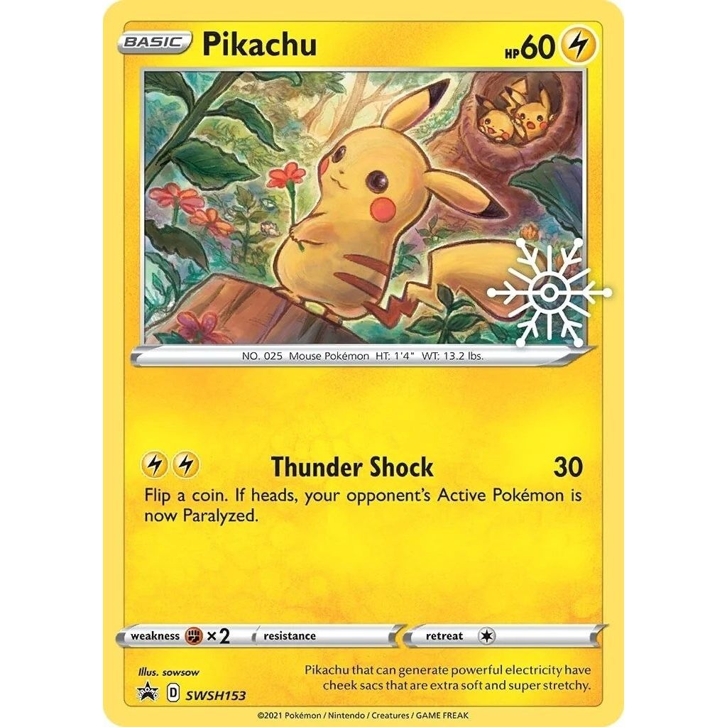 Image for Pikachu - SWSH153 (Holiday Calendar) (SWSH153) (SWSD) - Pokemon