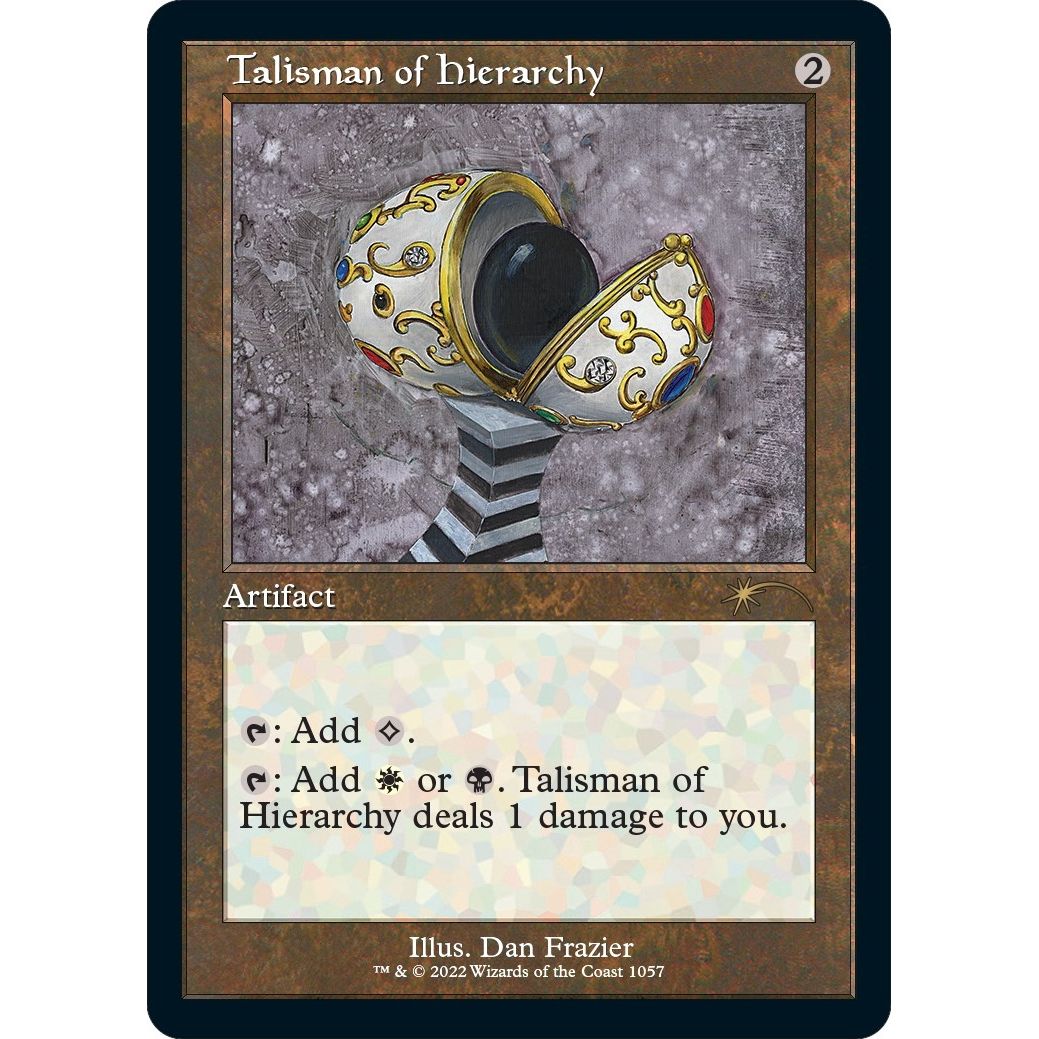 Image for Talisman of Hierarchy (Retro Frame) (1057) (SLD) - Magic: The Gathering