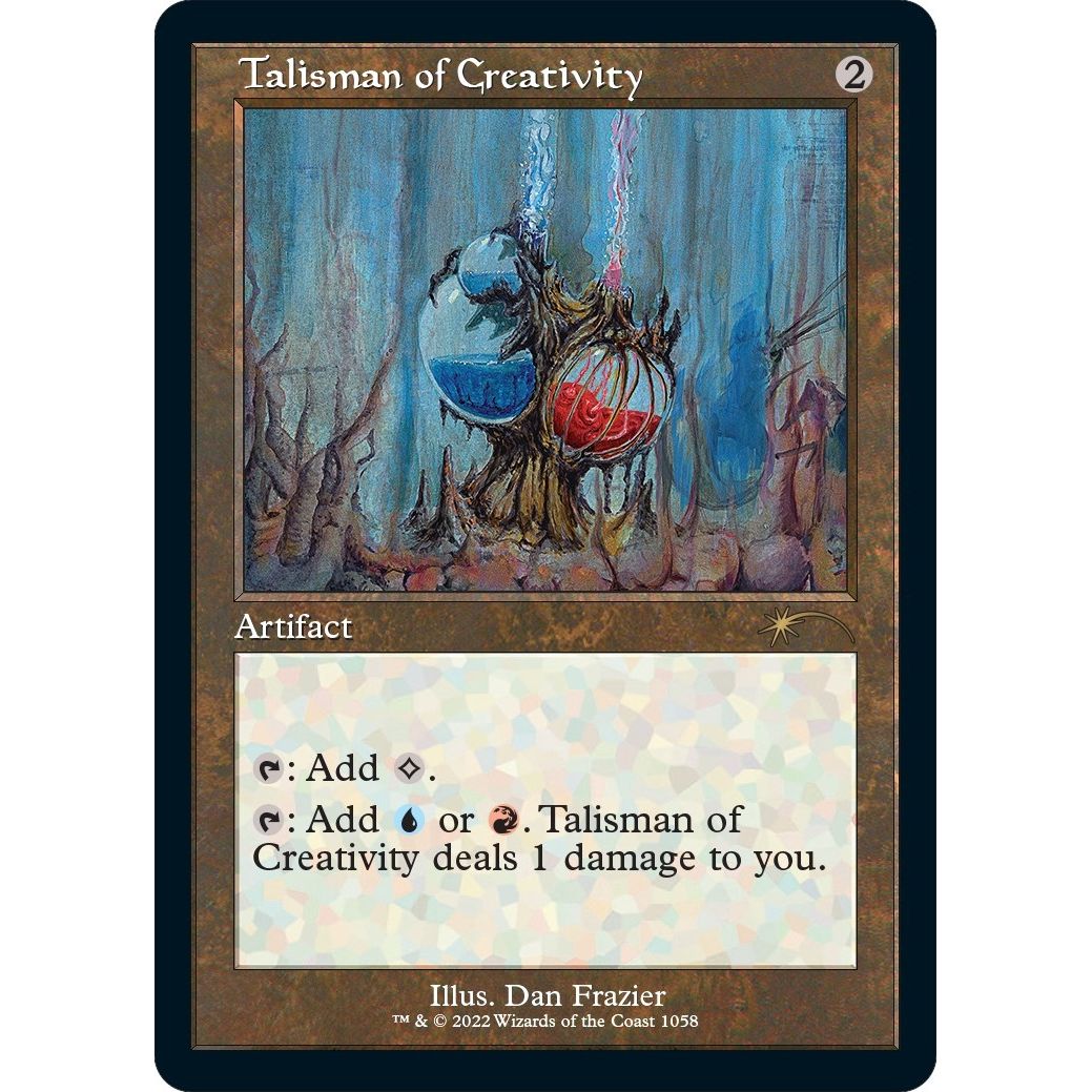 Image for Talisman of Creativity (Retro Frame) (1058) (SLD) - Magic: The Gathering