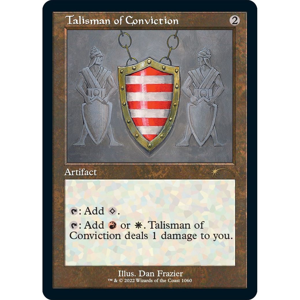 Image for Talisman of Conviction (Retro Frame) (1060) (SLD) - Magic: The Gathering