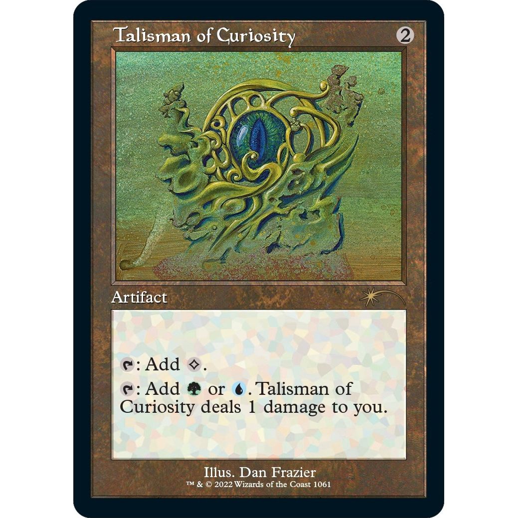 Image for Talisman of Curiosity (Retro Frame) (1061) (SLD) - Magic: The Gathering