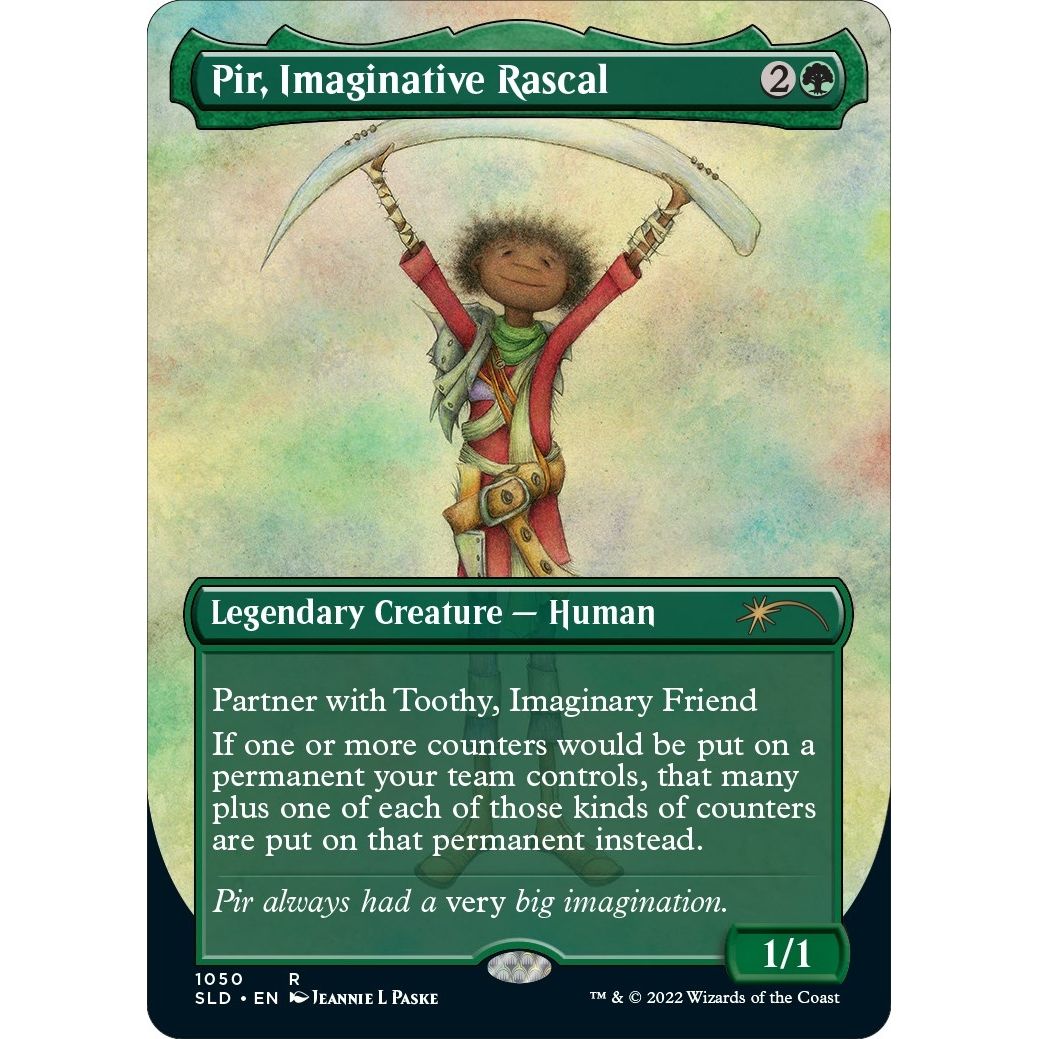 Image for Pir, Imaginative Rascal (Borderless) (1050) (SLD) - Magic: The Gathering