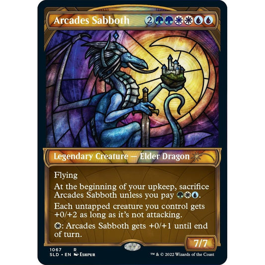 Image for Arcades Sabboth (Stained Glass) (Textured Foil) (1067) (SLD) - Magic: The Gathering