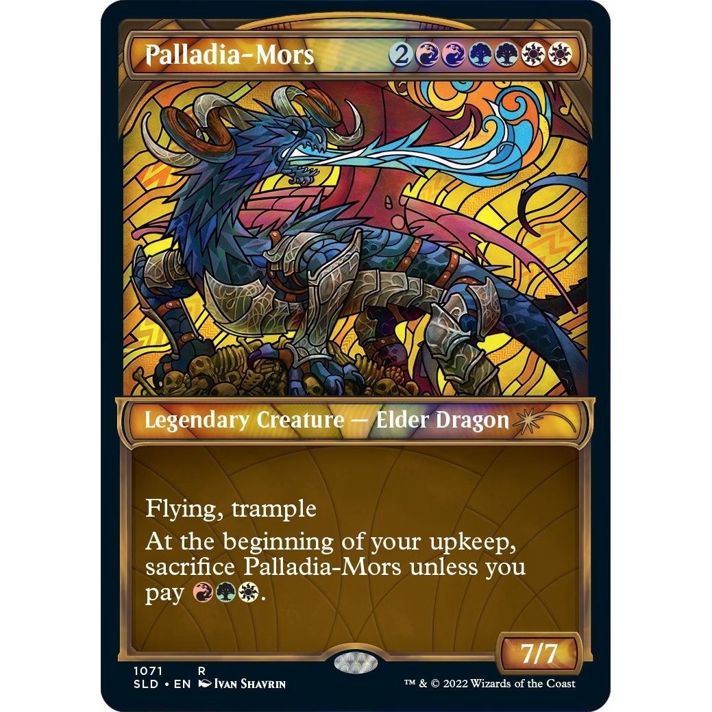 Image for Palladia-Mors (Stained Glass) (Textured Foil) (1071) (SLD) - Magic: The Gathering