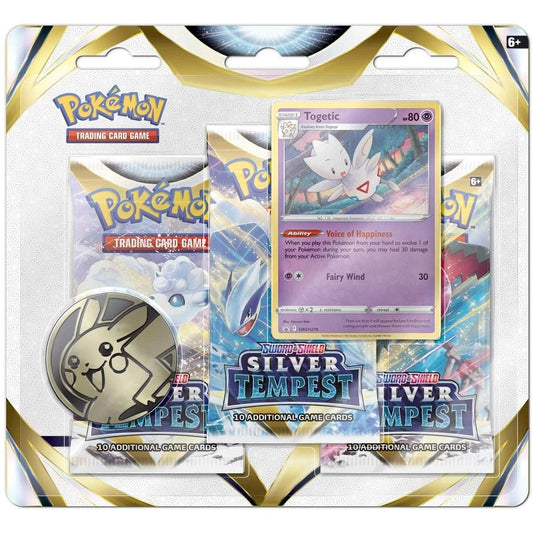 Image for Silver Tempest 3 Pack Blister [Togetic] - Pokemon
