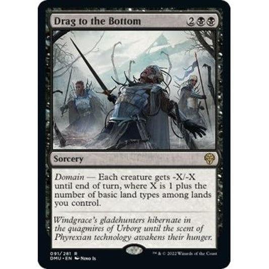 Image for Drag to the Bottom (91) (DMU) - Magic: The Gathering