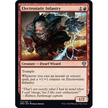Image for Electrostatic Infantry (122) (DMU) - Magic: The Gathering