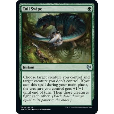 Image for Tail Swipe (182) (DMU) - Magic: The Gathering