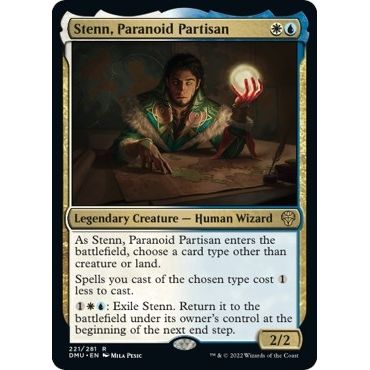 Image for Stenn, Paranoid Partisan (221) (DMU) - Magic: The Gathering