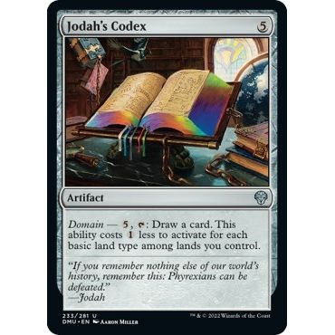 Image for Jodah's Codex (233) (DMU) - Magic: The Gathering