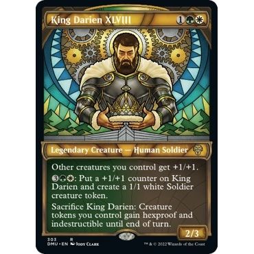 Image for King Darien XLVIII (Showcase) (303) (DMU) - Magic: The Gathering