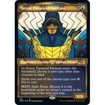 Image for Stenn, Paranoid Partisan (Textured Foil) (361) (DMU) - Magic: The Gathering
